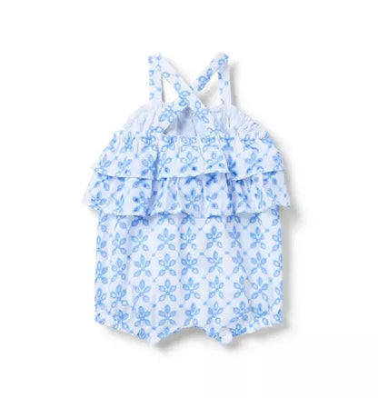 Baby Floral Eyelet Romper