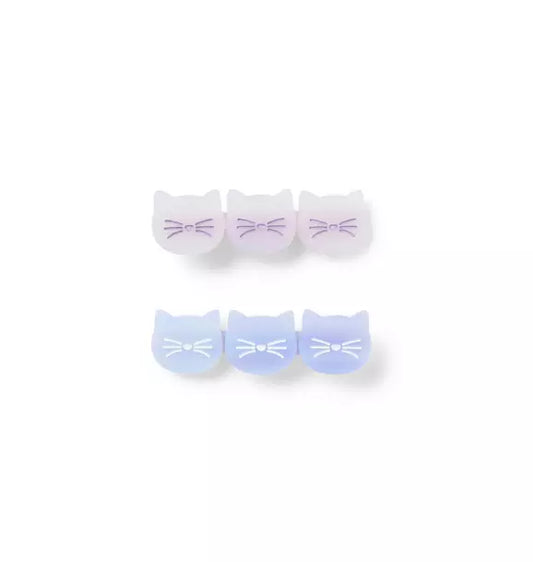 Cat Barrette Set