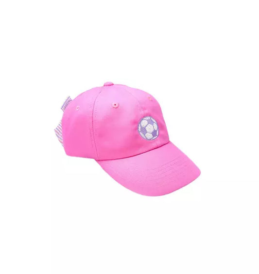 Soccer Bow Baseball Hat