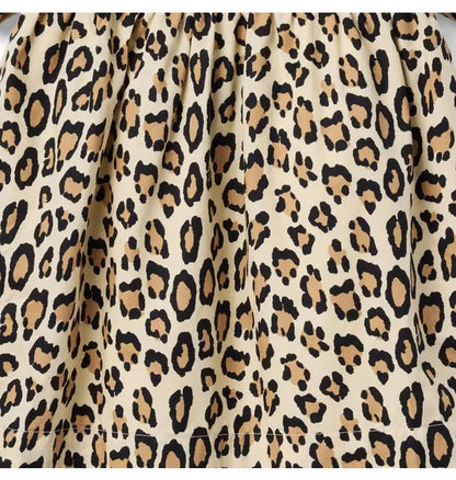 The Leopard Bow Dress