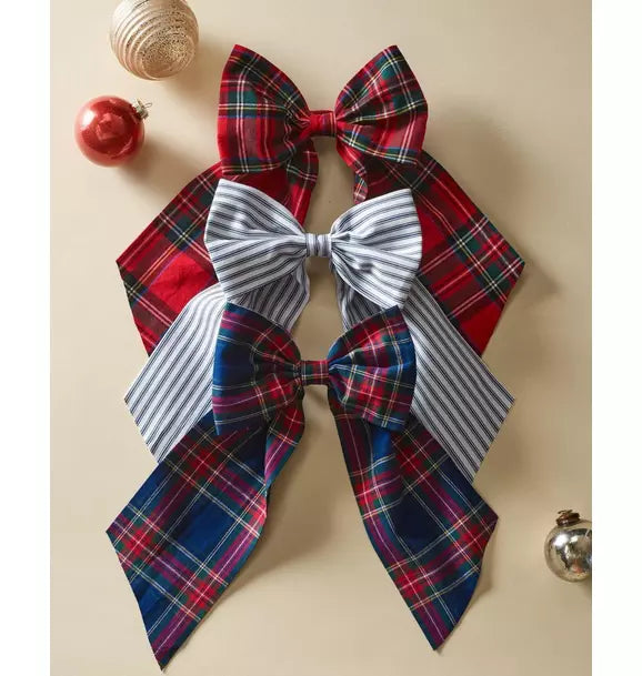 Wreath Bow in Imperial Tartan