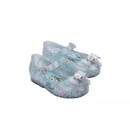 Toddler Sweet Love+Princess Mary Jane Ballet Flat in Glitter Blue