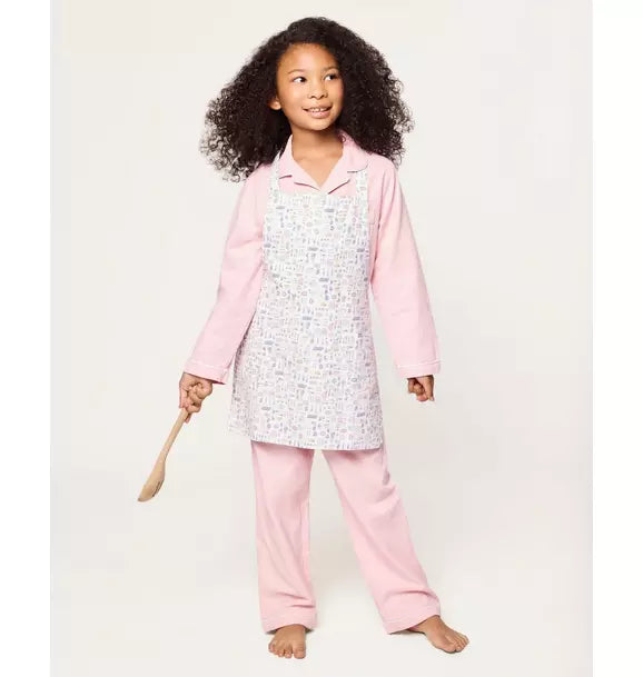 Kid's Twill Apron in Baking Spirits Bright