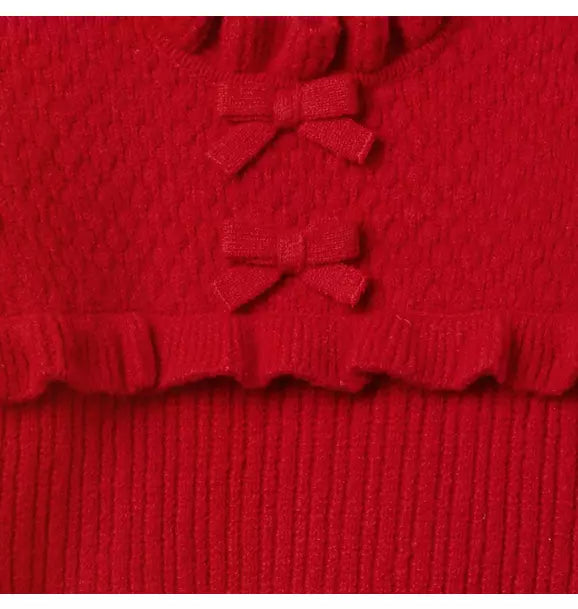 Ruffle Bow Sweater