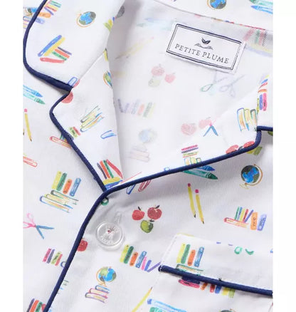 Children's Twill Short Set in Literary Lessons