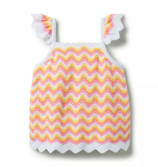 Serena Williams x Janie and Jack Crochet Court Top