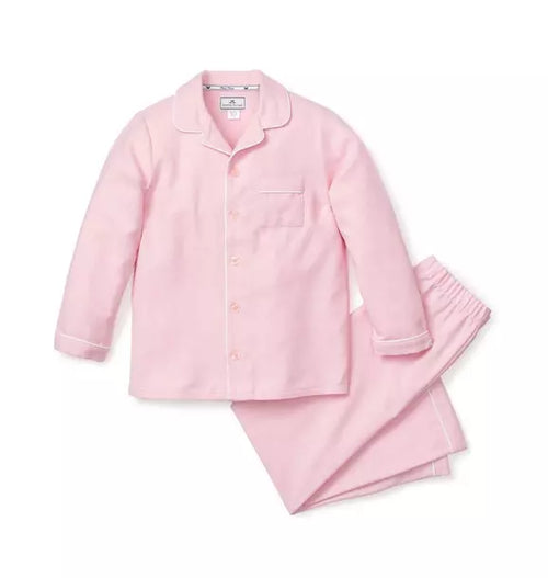 Children's Pajama Set in Pink Flannel
