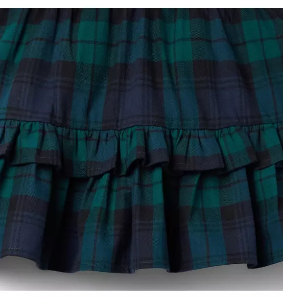 Tartan Ruffle Skirt