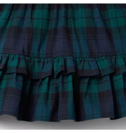 Tartan Ruffle Skirt