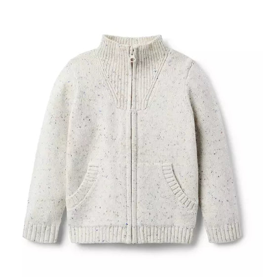 The Ribbed Sweater Jacket