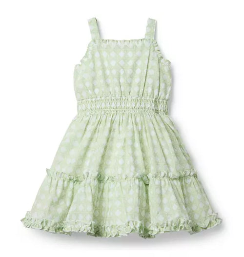 Checked Ruffle Dress