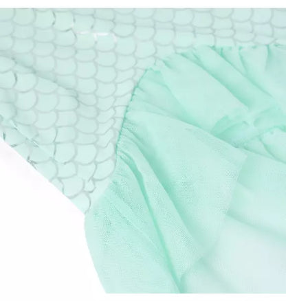 Recycled Mermaid Tail Skirt Cover-Up
