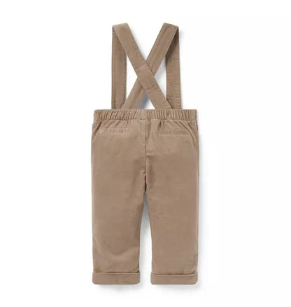 Baby Corduroy Suspender Pant