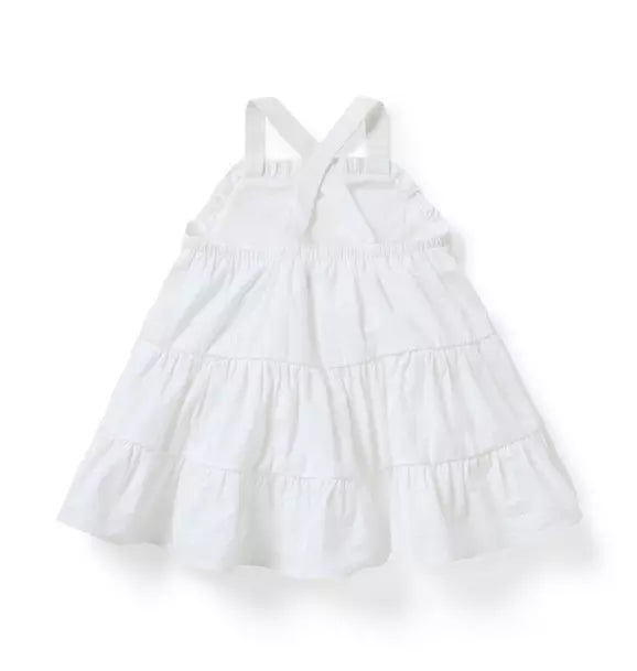 Baby Seersucker Tiered Dress
