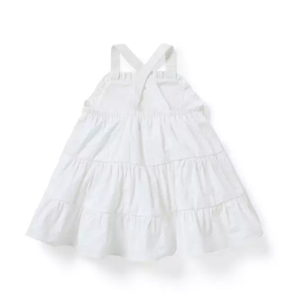 Baby Seersucker Tiered Dress