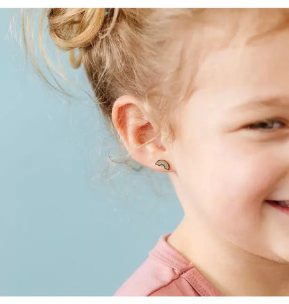 Pastel Rainbow Stud Earrings