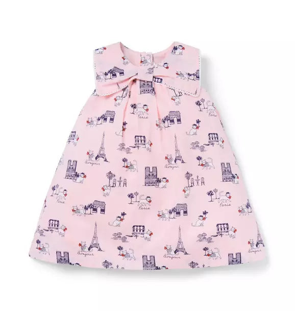 Baby Parisian Cat Dress