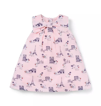 Baby Parisian Cat Dress