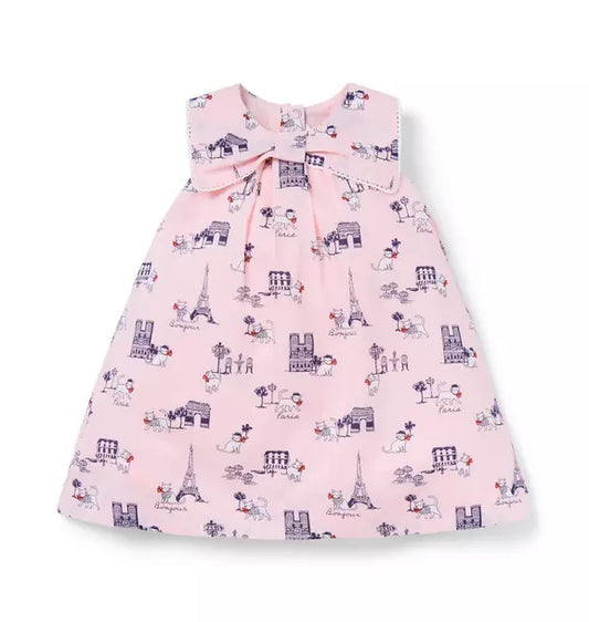 Baby Parisian Cat Dress