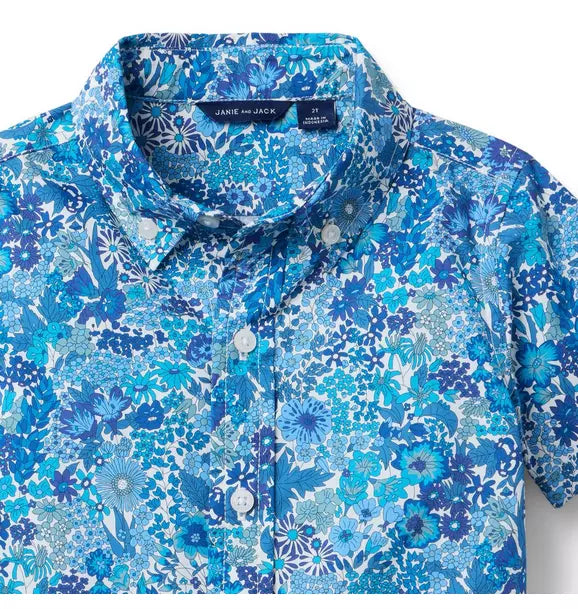 Margaret Annie Shirt Made With Liberty Fabric