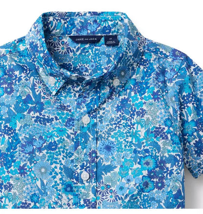 Margaret Annie Shirt Made With Liberty Fabric