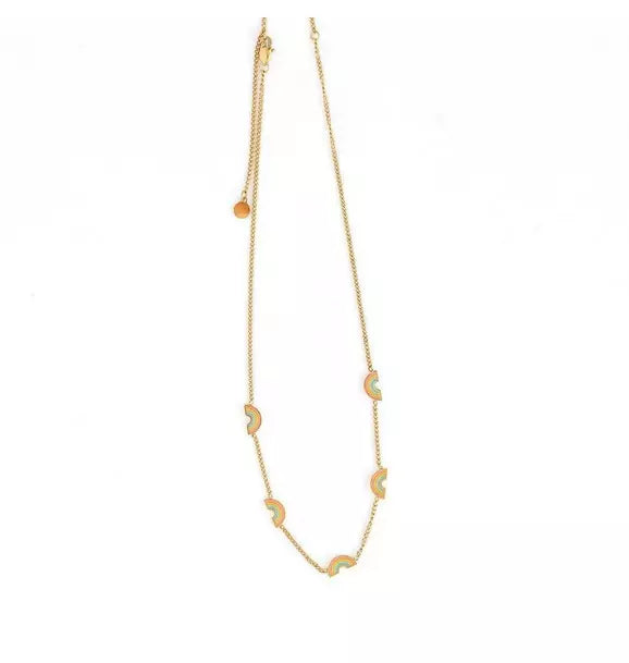 Rainbow Repeat Necklace