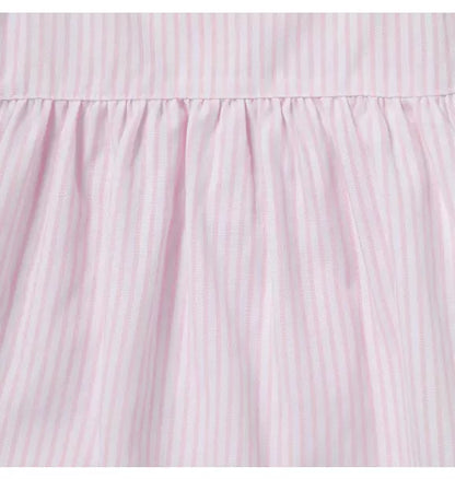 Good Night Ruffle Pajama In Stripe