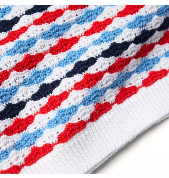 The Americana Crochet Top