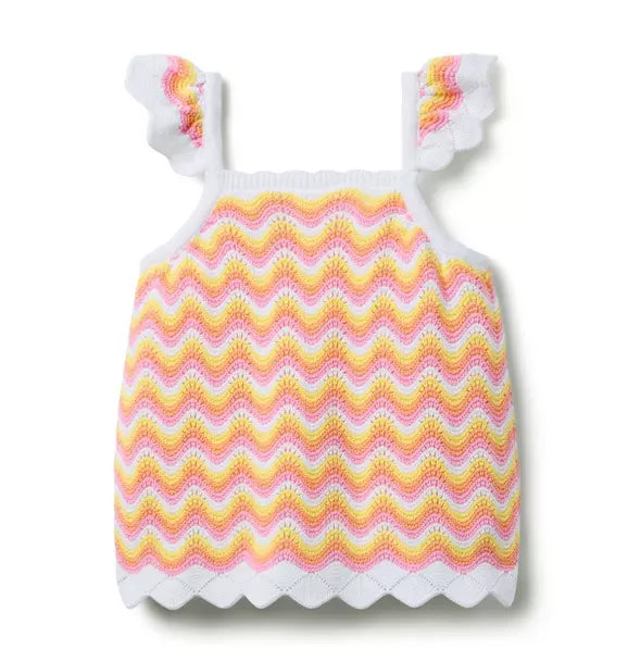 Serena Williams x Janie and Jack Crochet Court Top