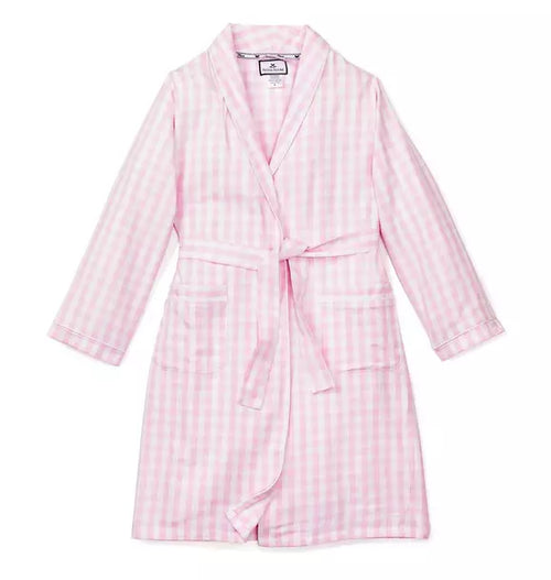 Pink Gingham Robe