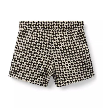 Classic Houndstooth Short