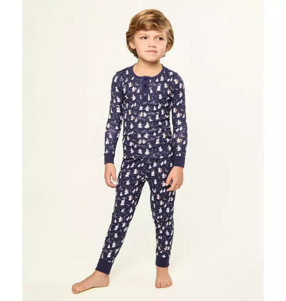Kids Pima Snug Fit Pajama Set in Spooky Slumber