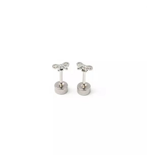 Mini Bow Stud Earrings