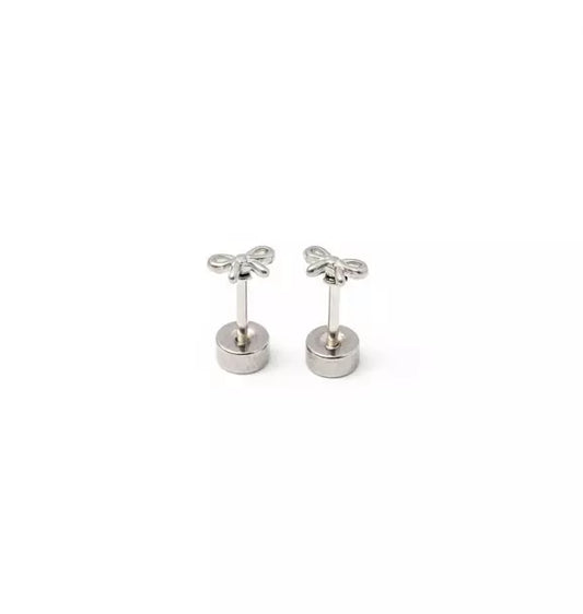 Mini Bow Stud Earrings