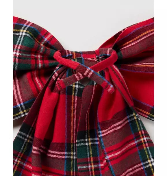 Wreath Bow in Imperial Tartan