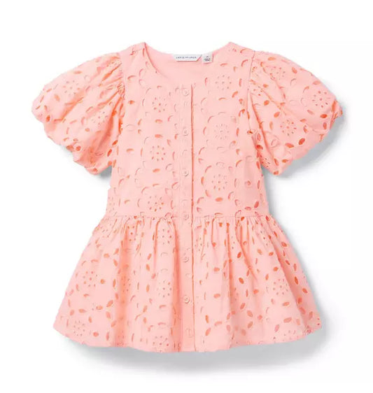 Serena Williams x Janie and Jack Peach Point Matching Dress