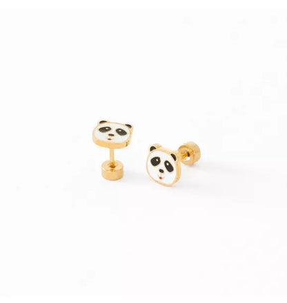 Panda Stud Earrings