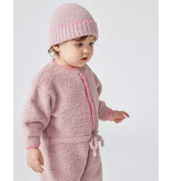 Beanie Fuzzy - Ash Rose