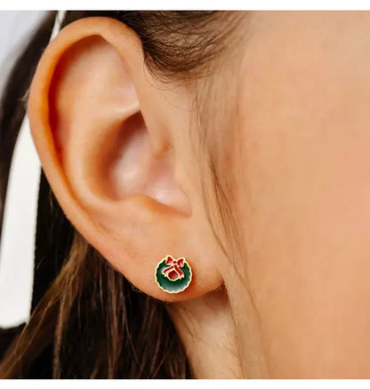 Wreath Stud Earrings