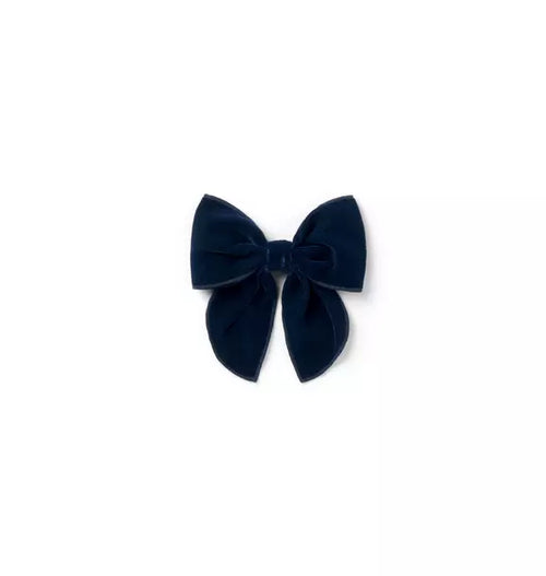 Velvet Bow Barrette