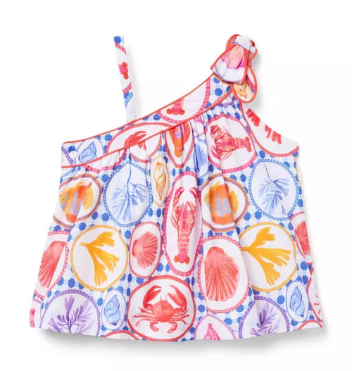 Ocean Icon Bow Shoulder Top