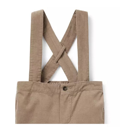 Baby Corduroy Suspender Pant