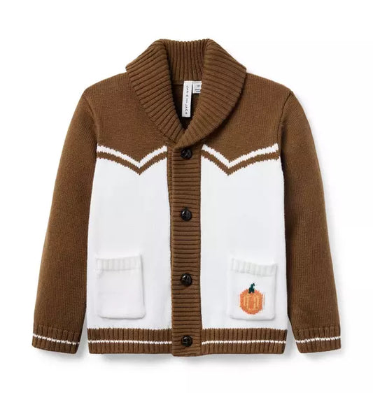 The Iconic Pumpkin Cardigan