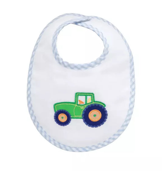 Tractor Applique Basic Bib