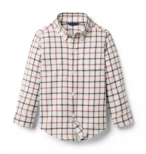 Tattersall Flannel Shirt