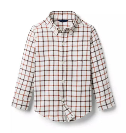 Tattersall Flannel Shirt