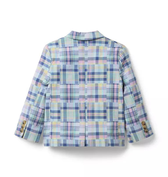 The Plaid Patchwork Blazer