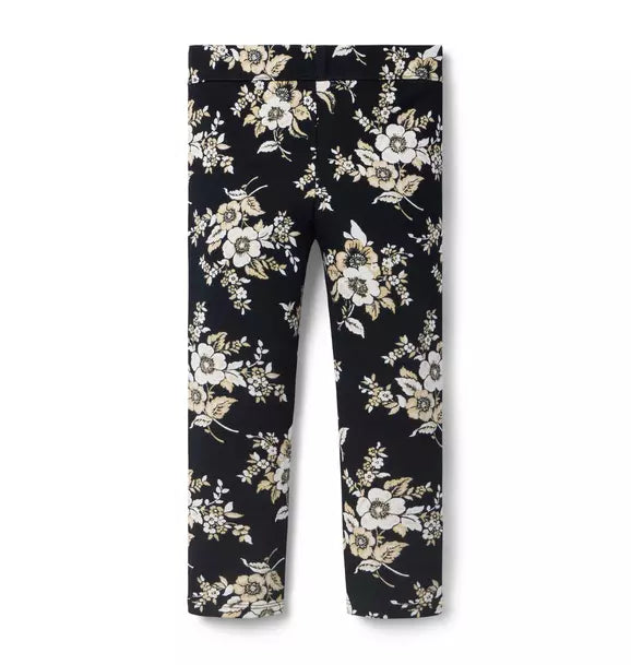 Floral Ponte Pant