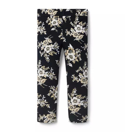 Floral Ponte Pant