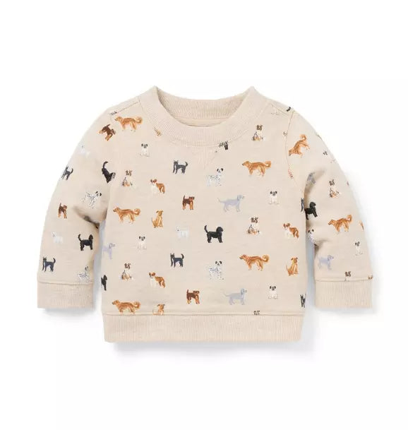Baby Dog French Terry Sweatshirt